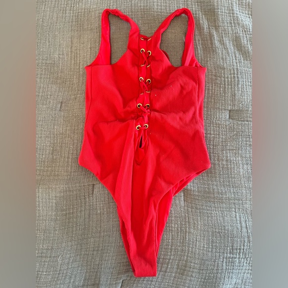 Beach Bunny Swim Beach Bunny Front Tie One Piece Suit Poshmark